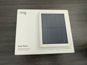 New Sealed Ring Solar Panel – Unopened – $45 OBO