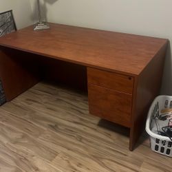 Desk And Lamp 