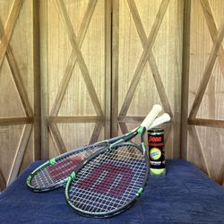 Tennis Racquets & Balls  