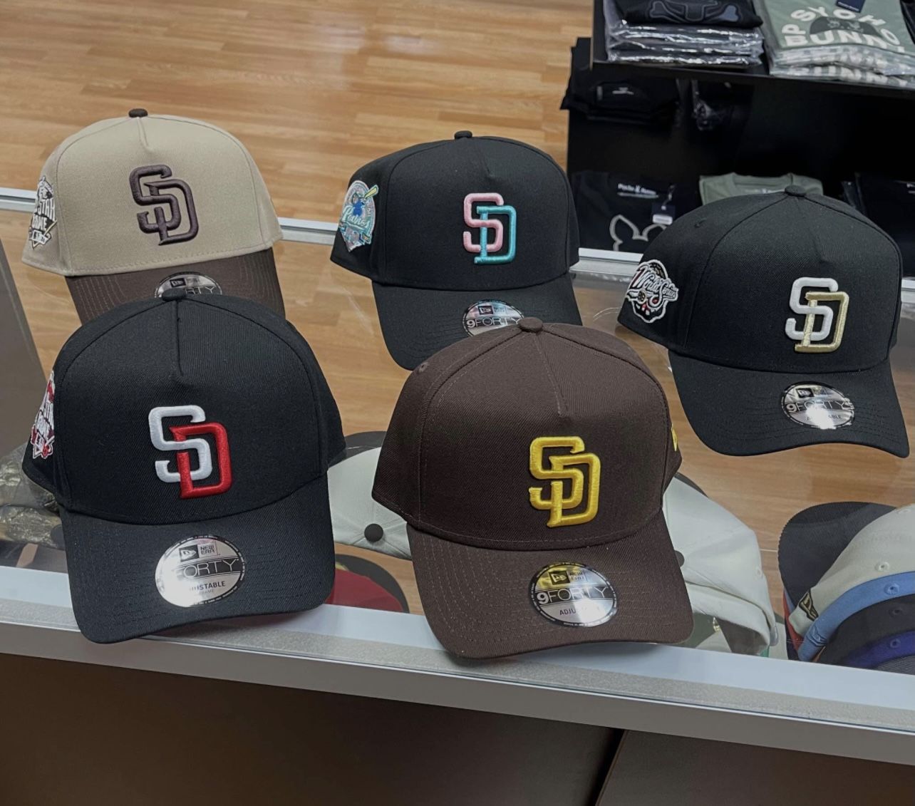 San Diego Padres 9forty New Era Snapbacks