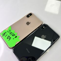 iPhone X Tmobile Metro PCs $189