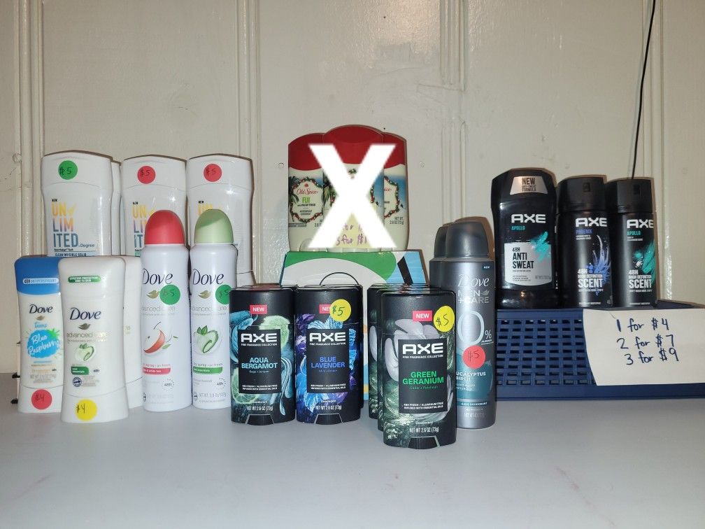 Old Spice. Axe. Dove Men Care. Dove. Degree Unlimited. Deodorant Stocks. Antiperspirant Body Spray. Desodorantes. 