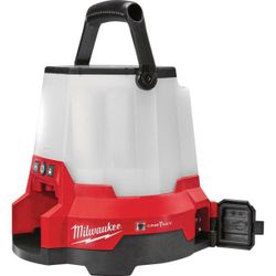 Milwaukee M18 ONE-KEY 18-Volt Lithium-Ion Cordless 4400-Lumen RADIUS LED Compact Site Light (Tool-Only)