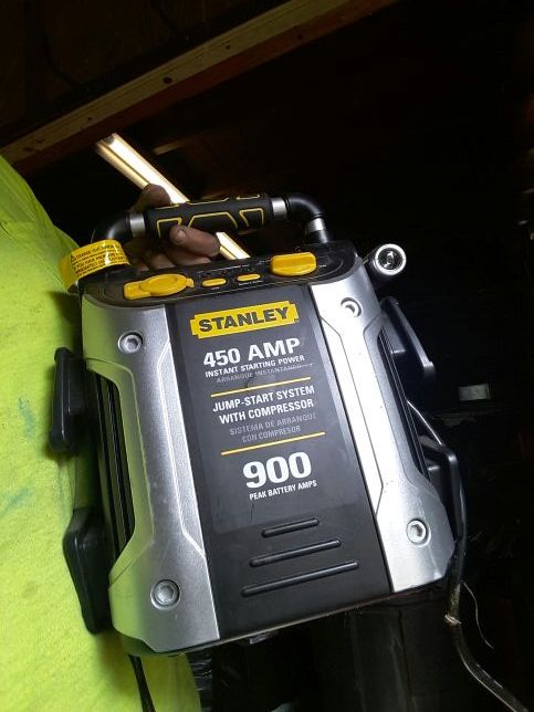 stanley 450 amp charger and comprssor