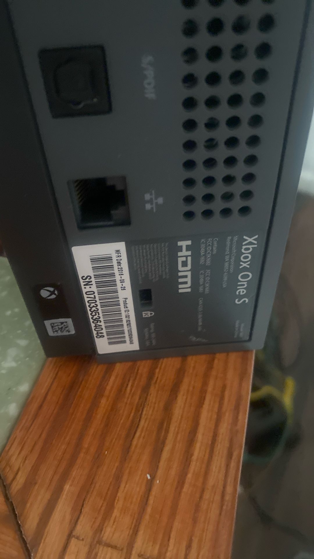 Xbox One S