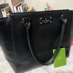 Kate spade black tote