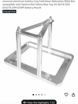 Universal battery tray holder