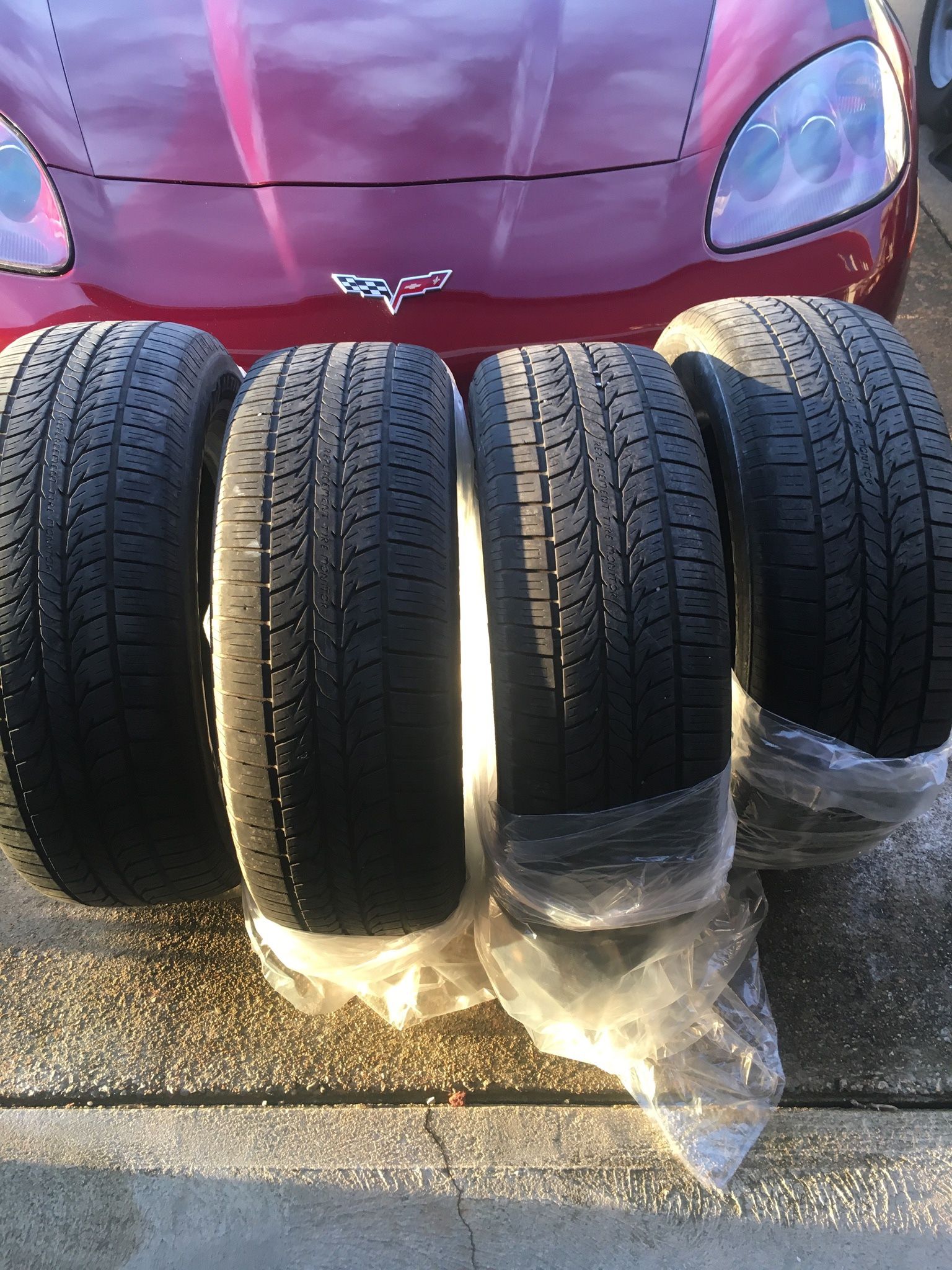Four 235/65/16 General All Season Tires $100