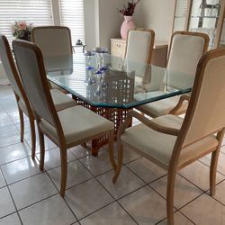 Dining Room Table and Chairs - can be sold seperate