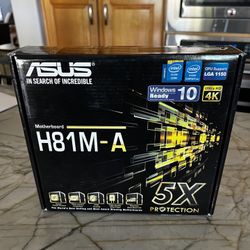 Brand New Asus H81M-A Motherboard!