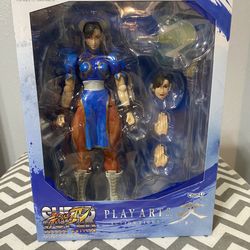 Chun li And Ryu Play Arts Kai
