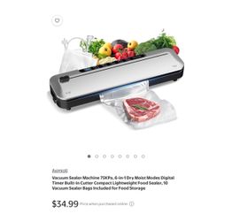 Brand new Vacuum Sealer Machine 75KPa