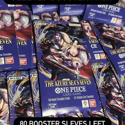 ONE PIECE The Azure Sea's Seven Sleeved Booster Pack