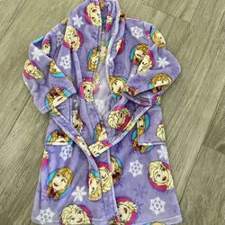 Girls Size 6 Frozen Robe
