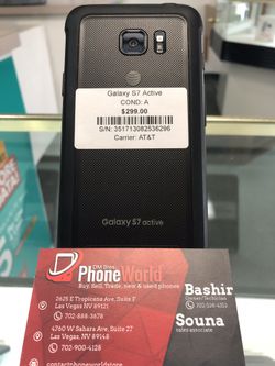 Samsung Galaxy S7 Active Carrier: AT&T & Cricket