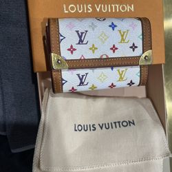 Vintage takashi murakami louis wallet  Authentic