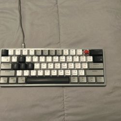 60 percent AULA mechanical keyboard red switches 