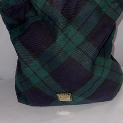 Dooney And Bourke Plaid Tote Back To School 