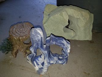 Fish tank decorations $15 EACH