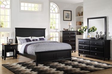 Brand new queen bedframe + dresser + mirror + nightstand 4PCs starting from $899