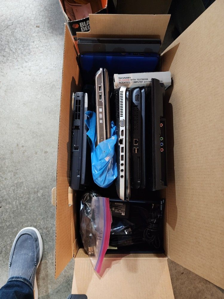 Old Working Laptops, Tablets, And Fire Kindles