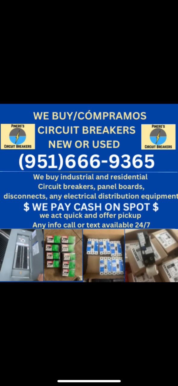 circuit breakers new or used 