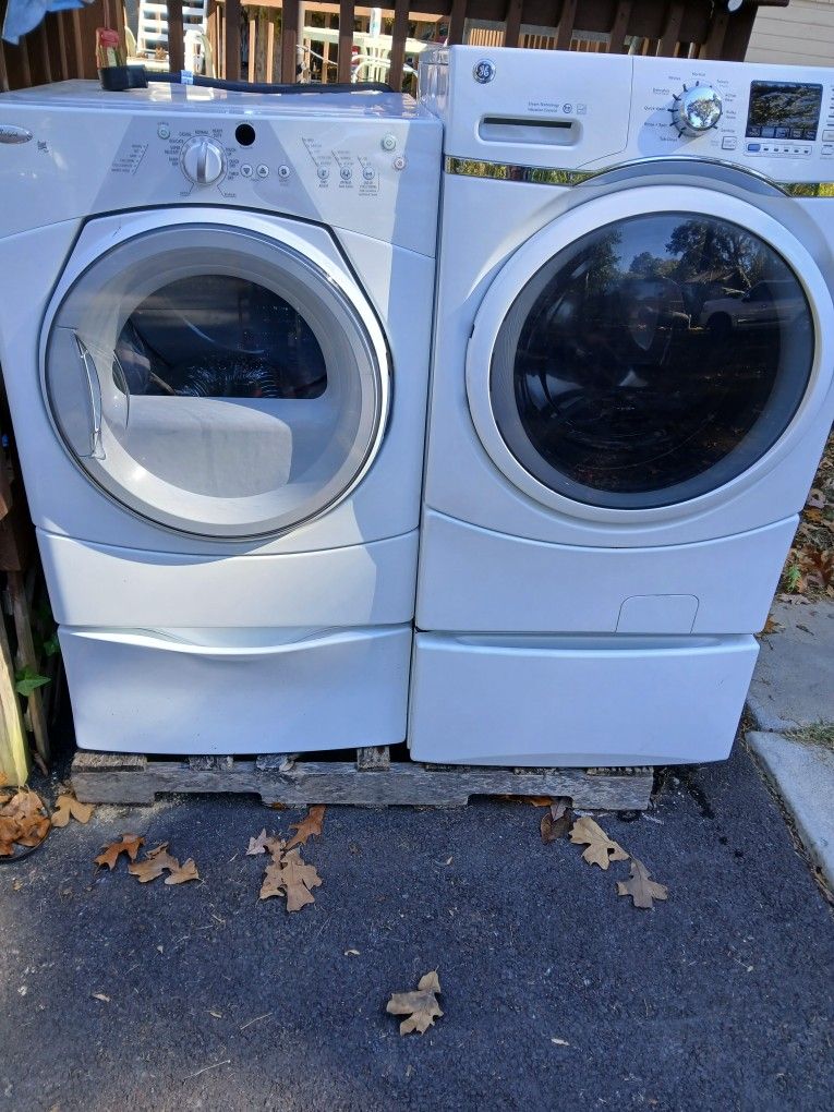Ge Washer Whirlpool Dryer