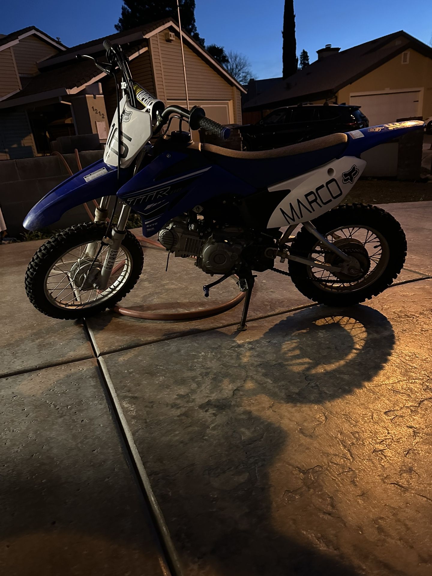 2021 yamaha ttr110