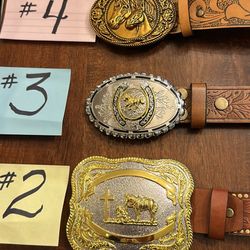 Howdy Partner New Western Style Belts & Buckles 