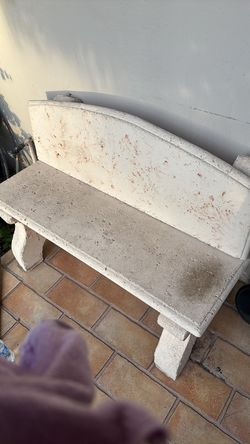Stone bench
