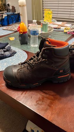 Timberland Pro steel toe work boots
