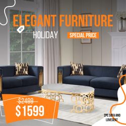 2 Pc Sofa And Loveseat 