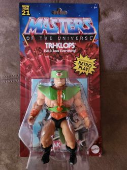 Rare Masters Of The Universe Origins Tri-Klops $50