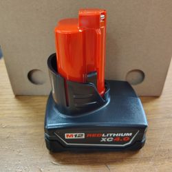 Milwaukee 4.0ah Battery M12