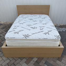 IKEA full size bed, mattress included for free. In excellent condition. Delivery available