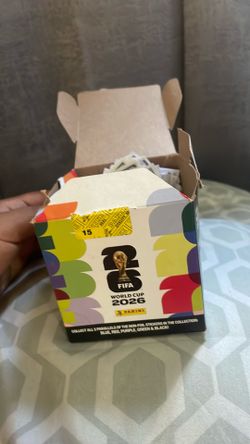Panini sticker box