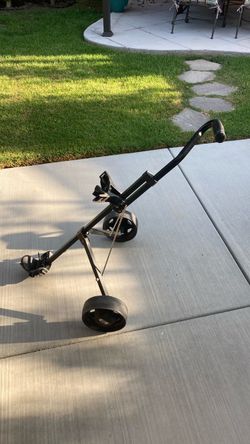 Junior golf pull cart for clubs