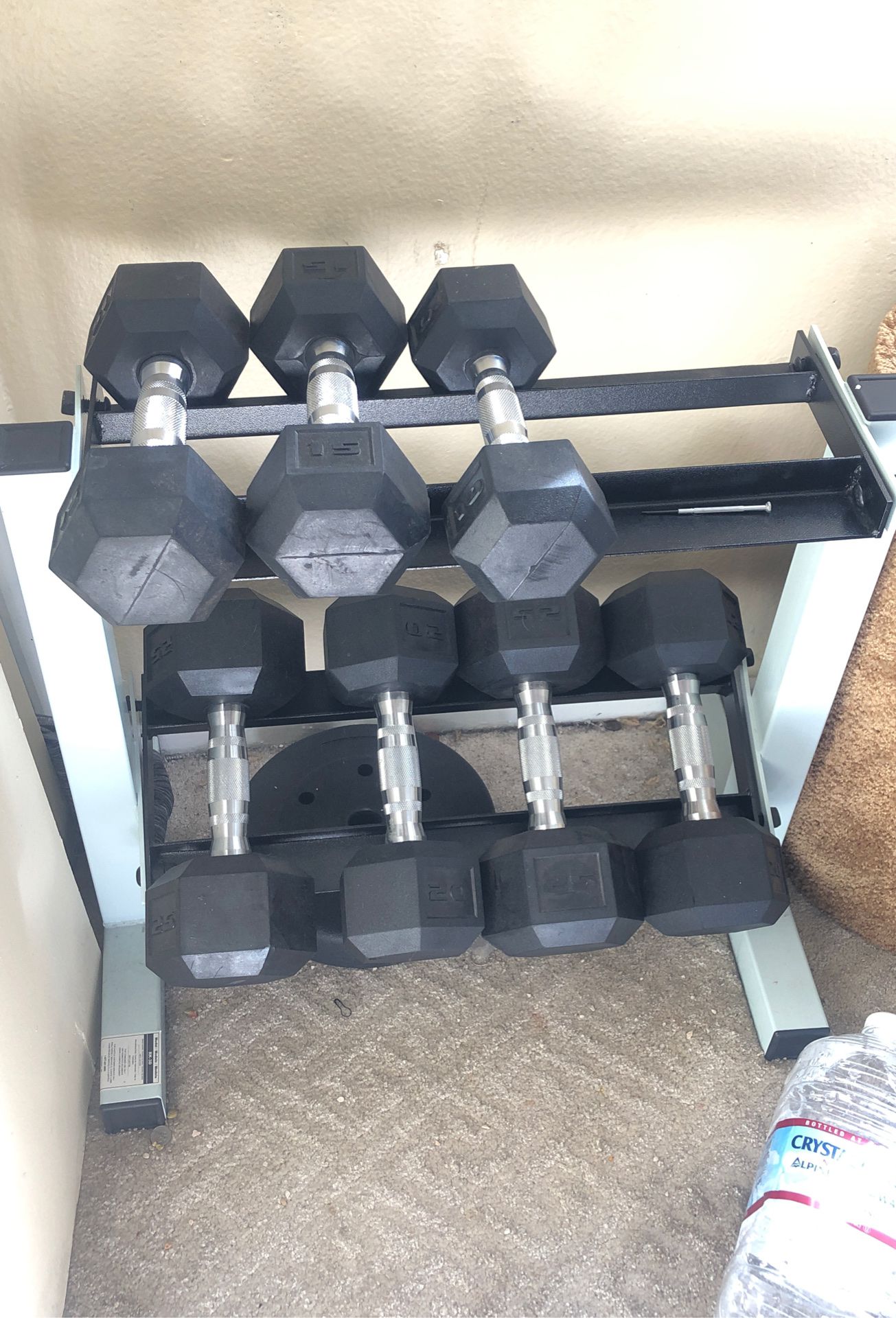 Weight set 5lbs up to 25lbs FIRM PRICE