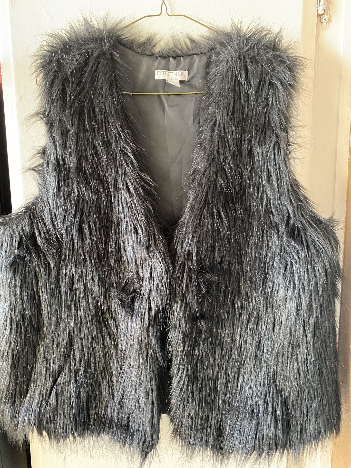 Cotton On Faux Fur Vest 