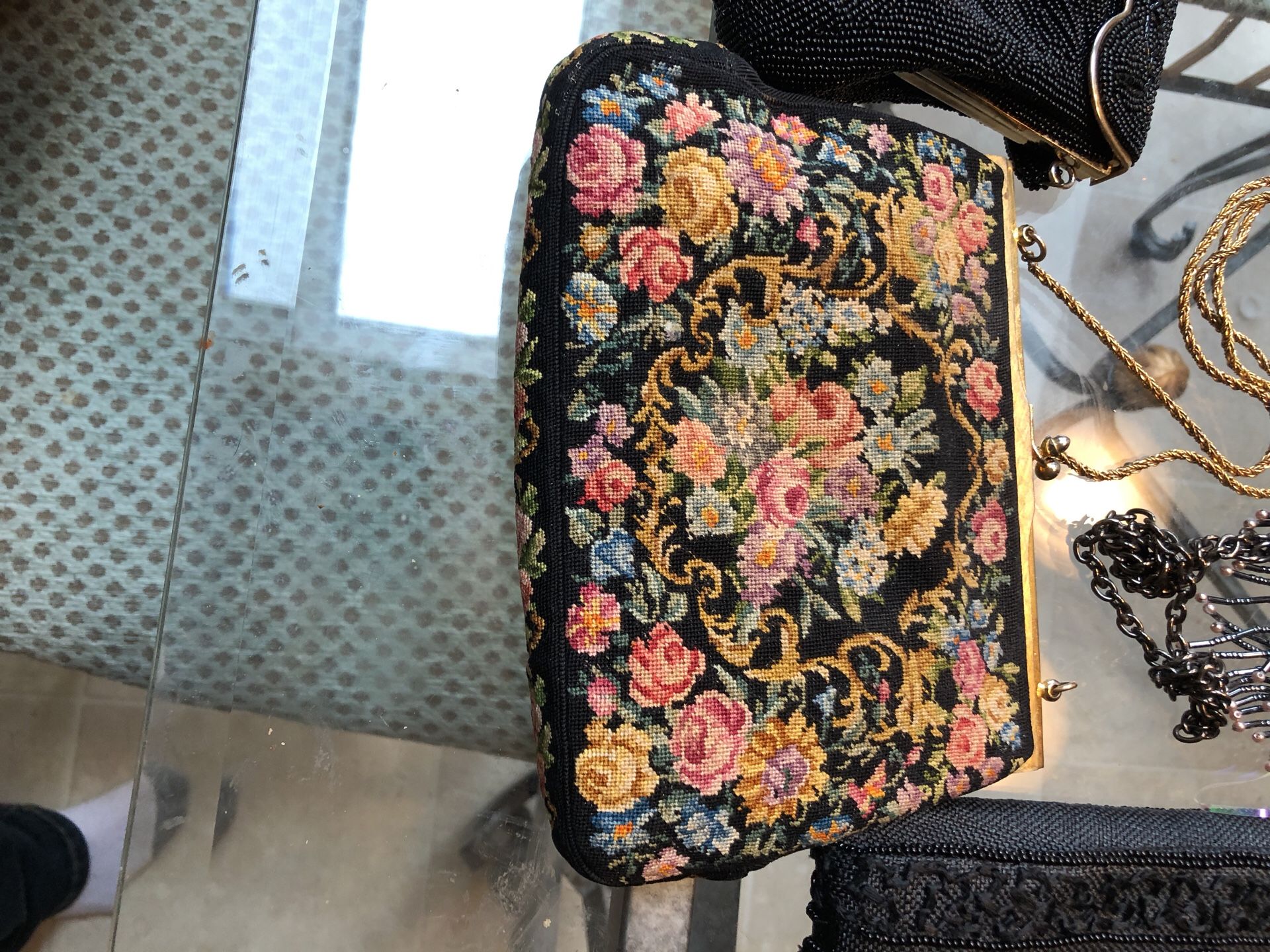 Four Antique HandBags perfect condition
