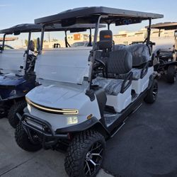 2026 Denago Rover XL6 6-Passenger Lifted 48-Volt Lithium Street Legal LSV Golf Cart