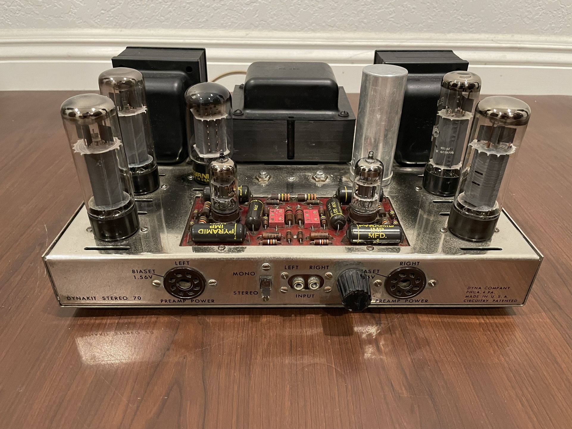Dynaco ST-70 StereoTube Power Amplifier/ Fully Serviced