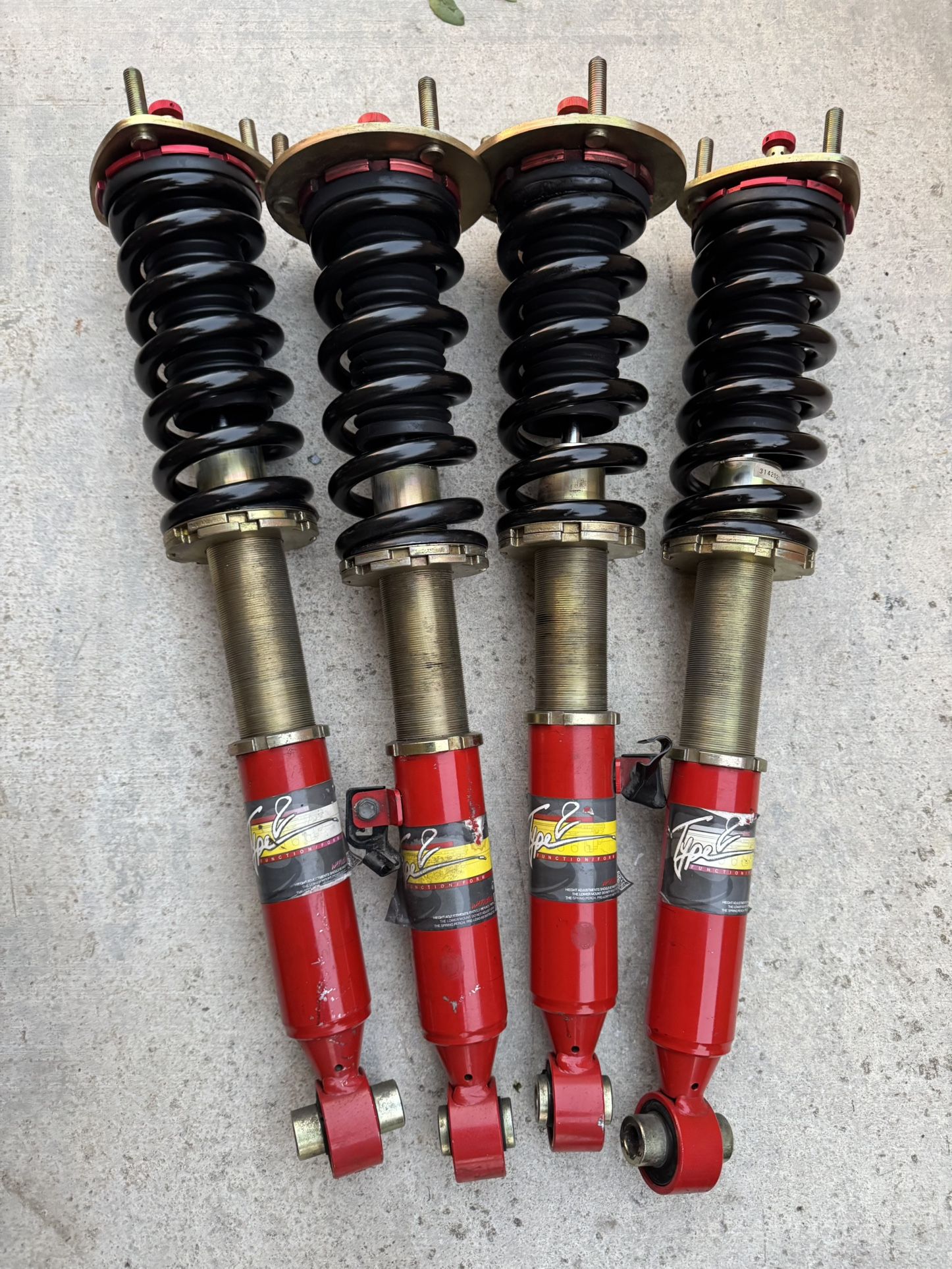 Lexus Is250 Is350 Function & Form Coilovers Type 2