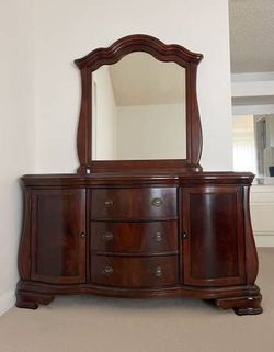 Art Nouveau / Art Deco Dresser w/ Mirror