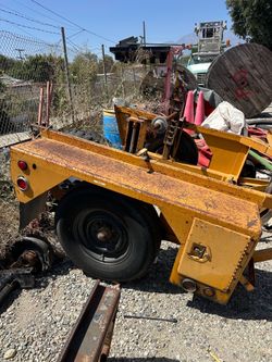 Cable trailer and post for sale