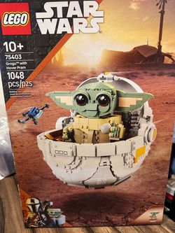 Lego Star Wars Grogu With Hover Pram