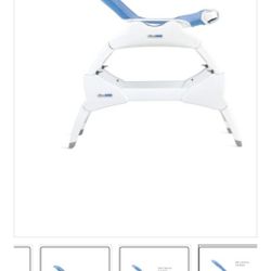 Adaptive Medium Size Bath Chair with Safety Straps