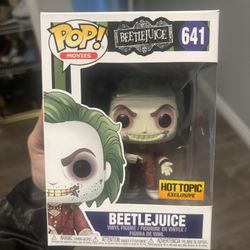 Beetlejuice Hot Topic Exclusive Funko 