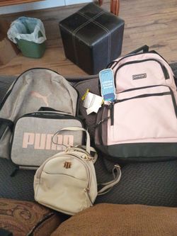 Lot of 3 Bags – Puma, Eastsport, Tommy Hilfiger