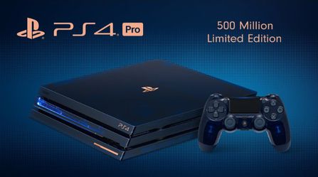 PS4 PRO 2 TB 500 Million Limited Edition Console And Controller